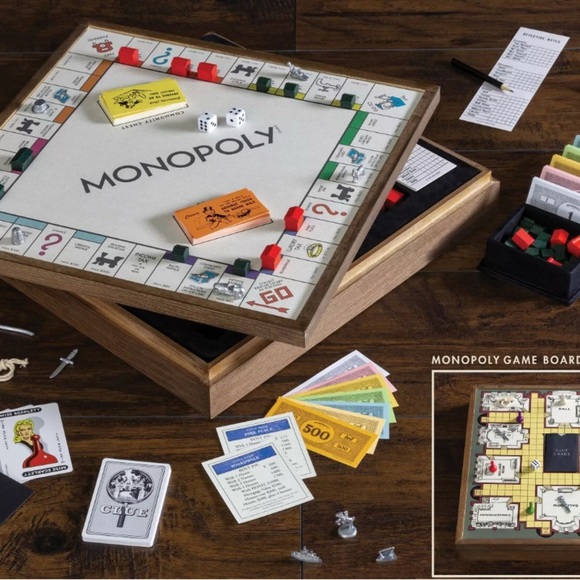 Monopoly & Clue Deluxe Vintage Game Collection - Picture 9 of 9